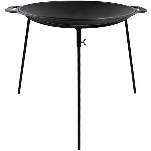 Садж чавунний Brizoll Ø 400 мм з підставкою - фото 1