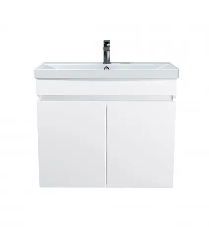 Тумба Мойдодир Urban 80-U з умивальником Sempre 80 Білий універсальна Білий - фото 2