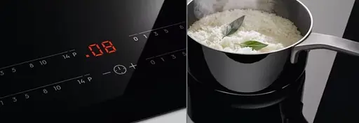 Варильна поверхня індукційна Electrolux 60 см розширена зона Hob2Hood чорний - фото 8