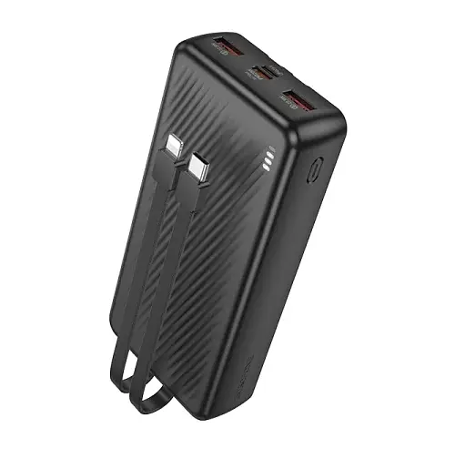 Портативна батарея Power Bank Borofone BJ57A 20000mAh Graceful 22.5W+PD20W (Чорний)