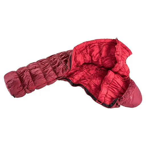Спальник Deuter Exosphere -6 Cranberry-Fire L лівий (1052-3700421 5560 1) - фото 2