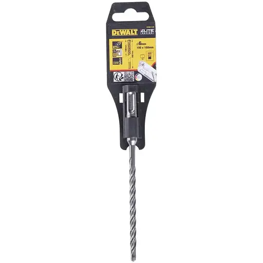 Бур DeWalt SDSта Elite XLR 4 кромки 6 х 160 х 100 мм (DT8913) - фото 1