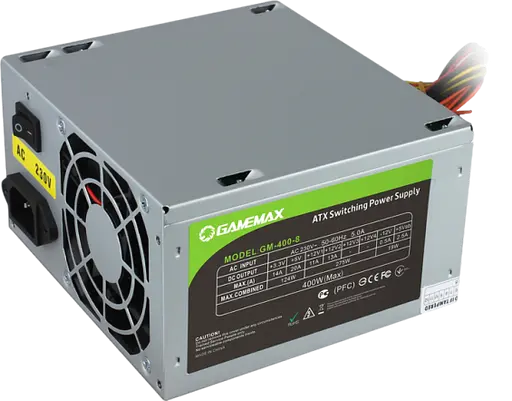 Блок живлення GameMax GM-400-8CM 400W (GM-400-8CM)