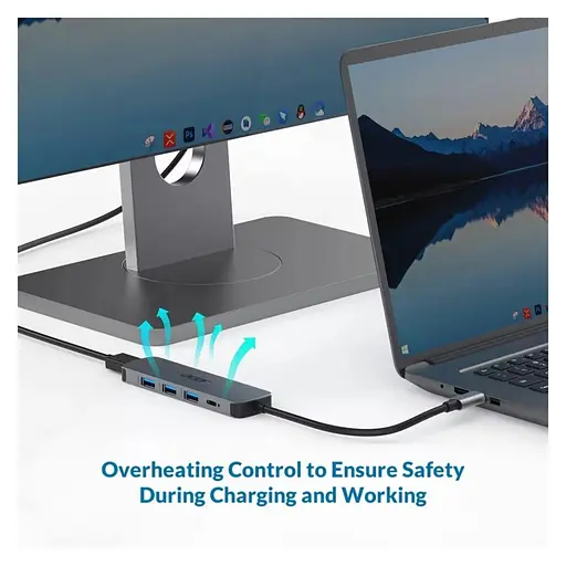 USB-хаб Acer 5in1 USB-C (HP.DSCAB.021) - фото 7