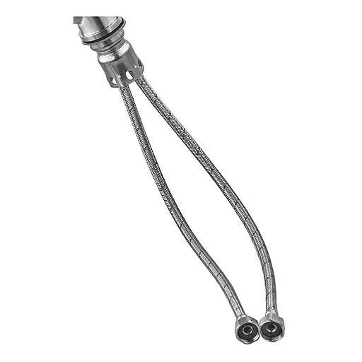 Змішувач для умивальника нержавіюча сталь Zerix GTA-001-C ZX5613 - фото 2