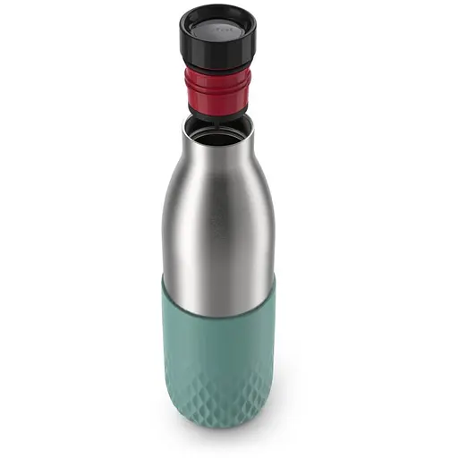 Термобутылка Tefal Bludrop soft touch 700 мл зеленая (N3111210) - фото 2