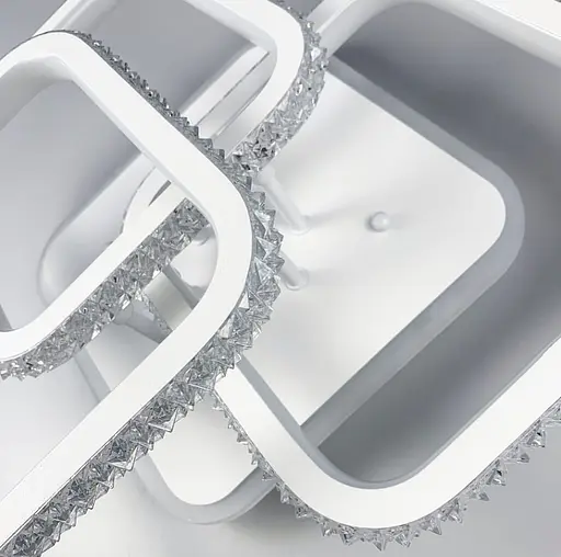 Потолочная светодиодная люстра с подсветкой RGB | Ст. A 77075-3 WT | Line F - фото 3