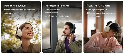 Навушники бездротові Haylou S30 Pro накладні темно сині Bluetooth 5.4 - фото 6