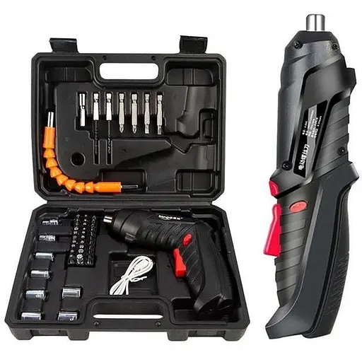 Електрична викрутка-трансформер 48 елементів мінішурупокрут 3,6 В,1800 мА·год