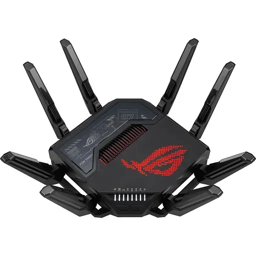 Роутер - бездротовий маршрутизатор Asus ROG Rapture GT-BE98 (90IG08F0-MO9A0V) (WiFi7 BE25000) 8 антен - фото 1