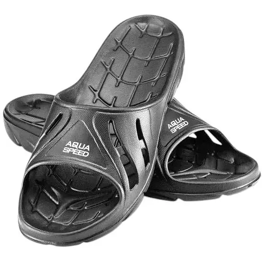 Шлепанцы Aqua Speed Alabama 44 Черные (1000-507-07-44)