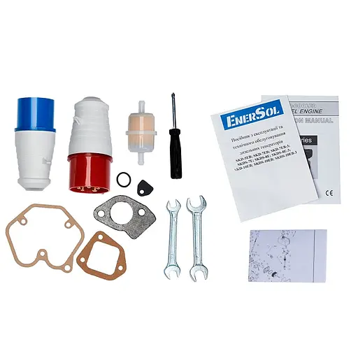 Генератор дизельний 6 кВт EnerSol SKD-7EBAU (41-00483) - фото 9