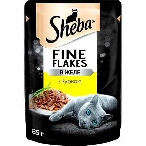 Набор влажного корма для кошек Sheba: с курицей в желе - 15 шт. + с курицей и говядиной в соусе - 5 шт. 1,7 кг (20 шт. х 85 г) - фото 2