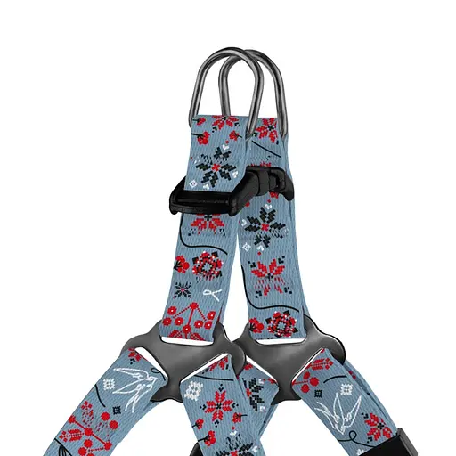 Шлея для собак Барксі Urban патріотична Калина - фото 2
