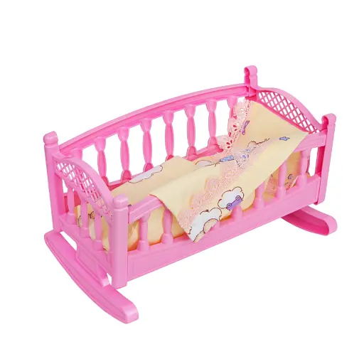 Набір дитячий "Ліжечко колиска мале з постіллю", BAMSIC