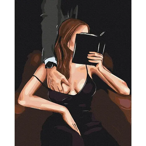 Картина по номерам Страстная история Alla Berezovska Brushme 40x50 см разноцветная 000276979