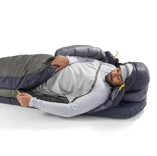 Спальник Sea To Summit Spark Pro -1C/30F Long Beluga Black L лівий (1033-STS ASL041071-210104) - фото 7