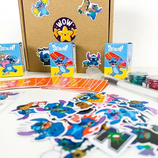 Набір для біо-тату "Wow Box Стіч " від Fresh Tattoo wow-box-stich-3 для 3 дітей - фото 5