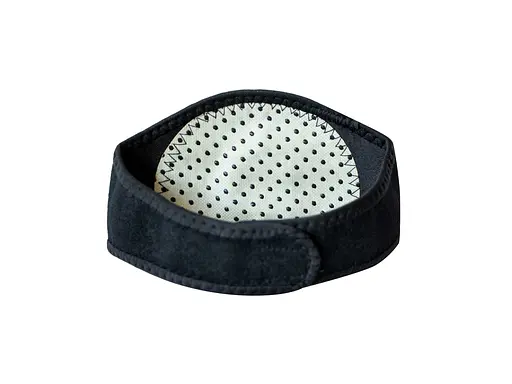 Шийний бандаж з турмаліном Self heating neck guard band Чорний - фото 3