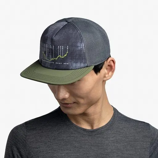 Кепка Buff Explore Trucker Cap Bonsy Grey L/XL (1033-BU 133562.901.30.00) - фото 4