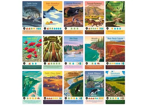 Настольная игра Games 7 Days Парки Parks укр. + уникальное промо - фото 7