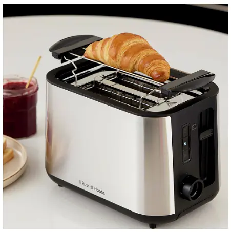 Тостер Russell Hobbs 27390-56 Heaton Brushed 2Slice Toaster - фото 9