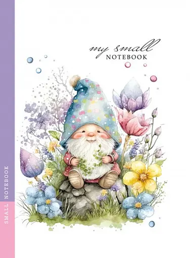 Блокнот, 55 г, 105x148 мм, 64 аркуші, інтегральна палітурка, матова ламінація, дизайн 23122