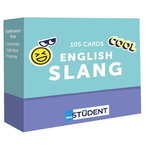 Настільна гра English Student Картки для вивчення англійської мови English Student Slang (укр.) (591225953) - фото 1