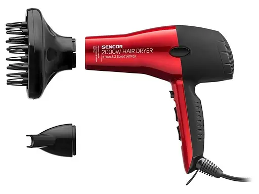 Фен Sencor SHD 6701RD (6542551) - фото 5