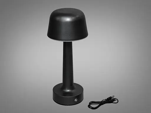 Світлодіодний настільний сенсорний світильник, 5 Вт, сірий - фото 3