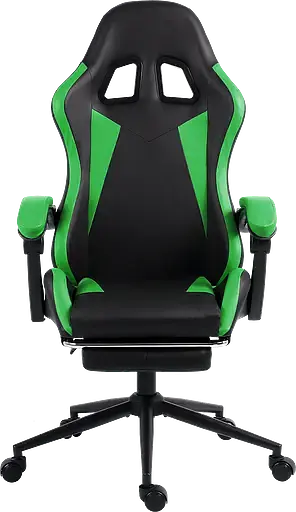 Геймерское кресло GT Racer черное с зеленым (X-2323 Black/Green) - фото 5