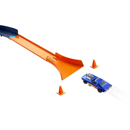 Трековий набір з машинкою на радіокеруванні Hot Wheels Speed Challenge 1:64 (HXX45) - фото 5