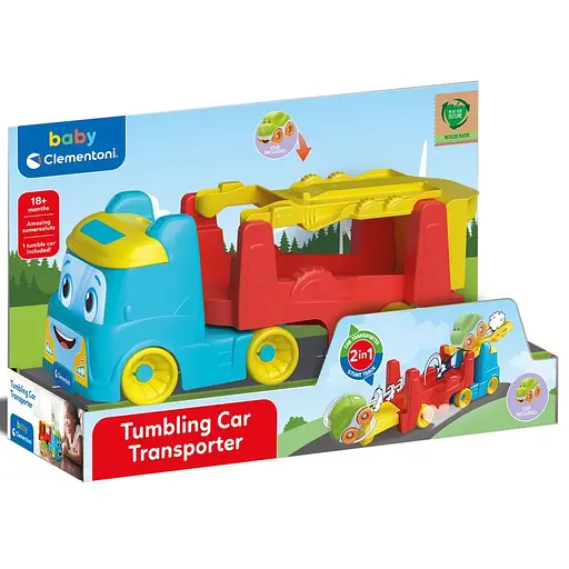 Машинка Clementoni Tumbling Car Transporter (17892) - фото 2