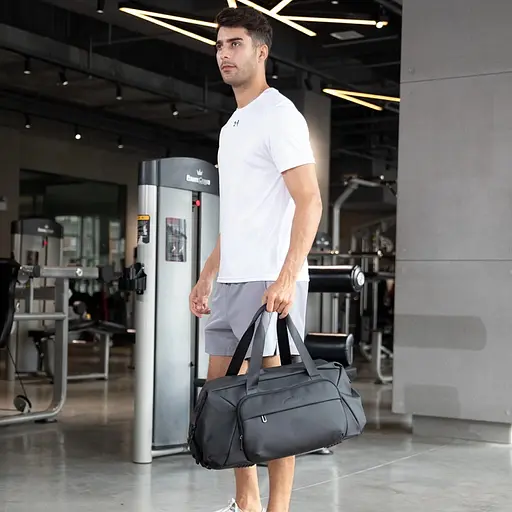 Дорожная спортивная сумка через плечо Mark Ryden Buff MR2891 (Черный) - фото 5