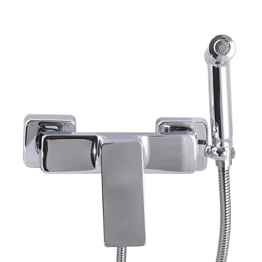 Змішувач для гігієнічного душу зовнішнього монтажу 150 мм Domino Dionis DDD-206N, Хром - фото 4