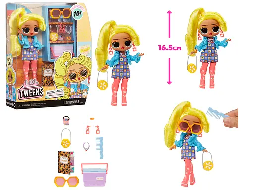 Игровой набор с куклой L.O.L. SURPRISE! Tweens Core Ханна Грув, с аксессуарами