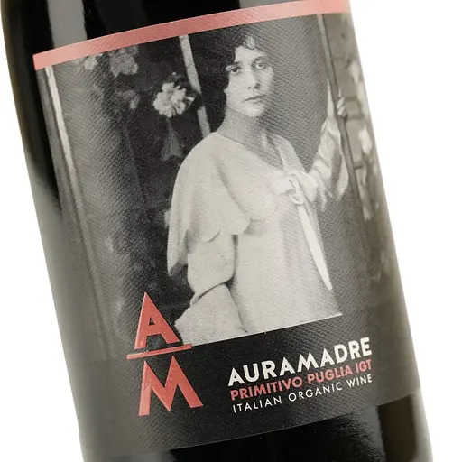 Вино Auramadre Primitivo Puglia Biologico IGT, червоне, сухе, 0,75 л - фото 5