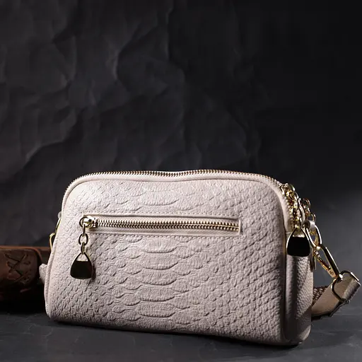 Прямоугольная сумка Vintage на два отделения из натуральной кожи 22х14х6.5 см sum0029057 - фото 10