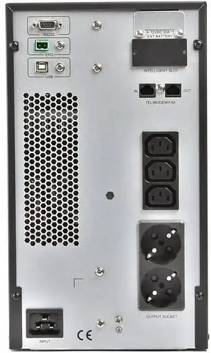 Источник бесперебойного питания EnerGenie 2000 ВА / 1800 Вт / 7 А*ч (EG-UPSO-2000) - фото 2