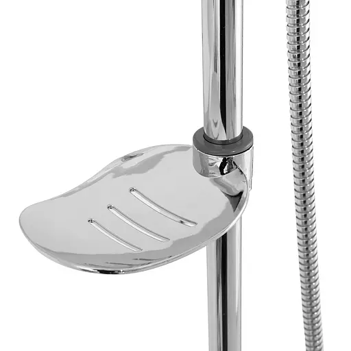 Душова система Rea Luis chrome хром з виливом REA-P7007, Хром - фото 8