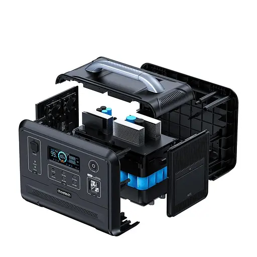 Зарядна станція портативна Choetech BS005 1200 Вт (960 Вт*годинник) - фото 3