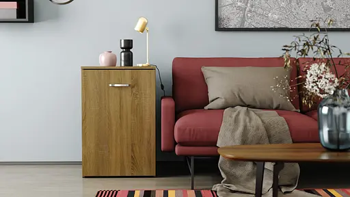 Стіл-тумба трансформер Смарт 1/1 Ferrum-decor 750x1450x500 ДСП Дуб Сонома Трюфель 16 мм (FRD-105071) - фото 11