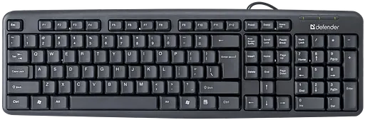Клавіатура Defender Element HB-520 UKR Black (45529) - фото 3