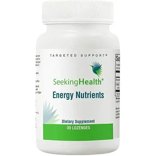 Натуральная добавка Seeking Health Energy Nutrients (Formerly NADH + CoQ10), 30 пастилок