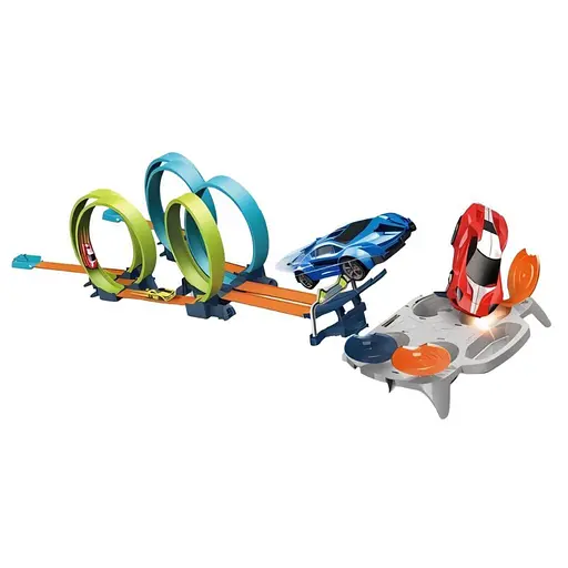 Трек із інерційними машинками JJ 172 трюкові петлі, мішень, захоплюючі перегони