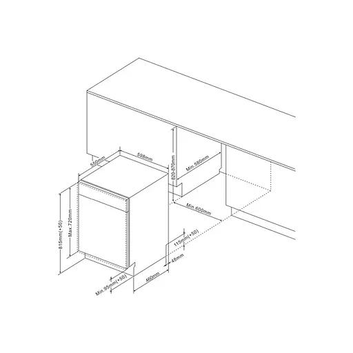 Посудомийна машина Hansa ZIM635PH - фото 9