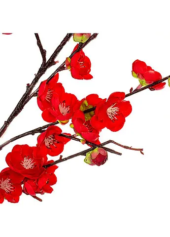Ветвь цветущей сливы, красная, 115 см Elisey 8414-012   - фото 2