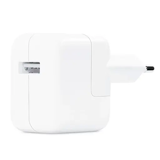 МЗП 12W Power Adapter for Apple (1USB-A) (AAA) (box) White - фото 3