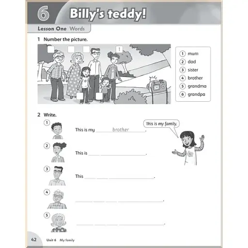 Family and Friends Level 2 Workbook (Edition for Ukraine) - фото 2