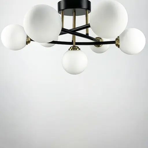 Стриманий світильник у чорному корпусі | Арт. YQ 309 | Line F - фото 1